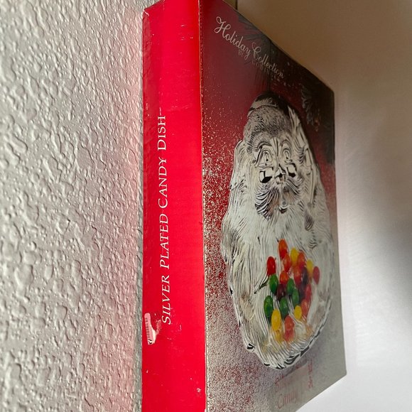 Vintage Silver Plated Santa Candy Dish - Picture 6 of 8